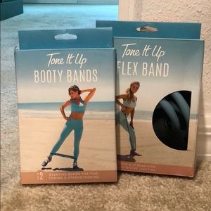 Time it up booty bands and flex band.